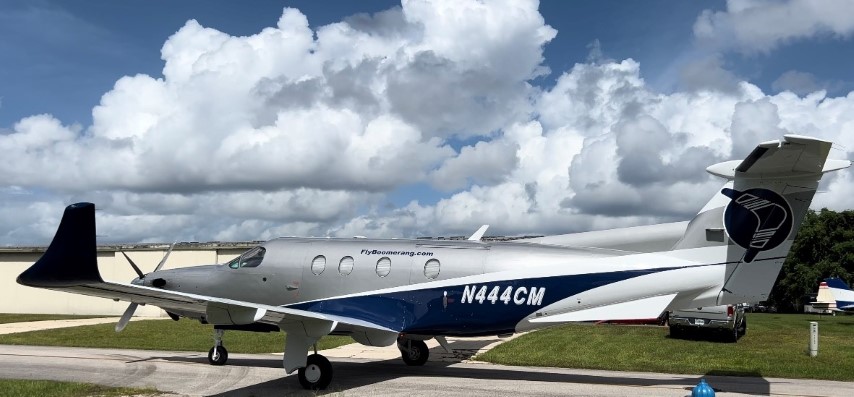 Aircraft painting project 110 by Flex Aero Painting