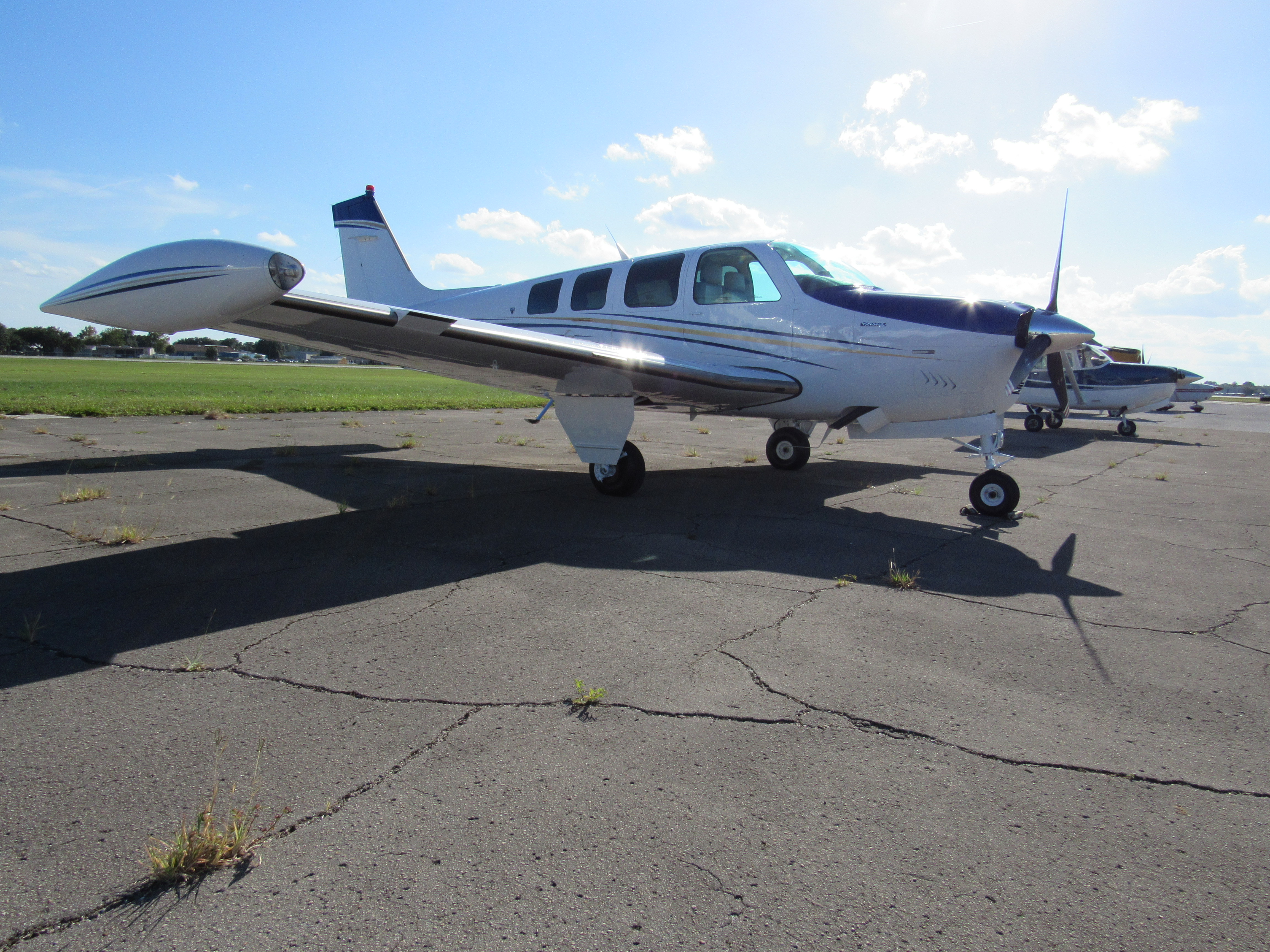 Aircraft painting project 190 by Flex Aero Painting