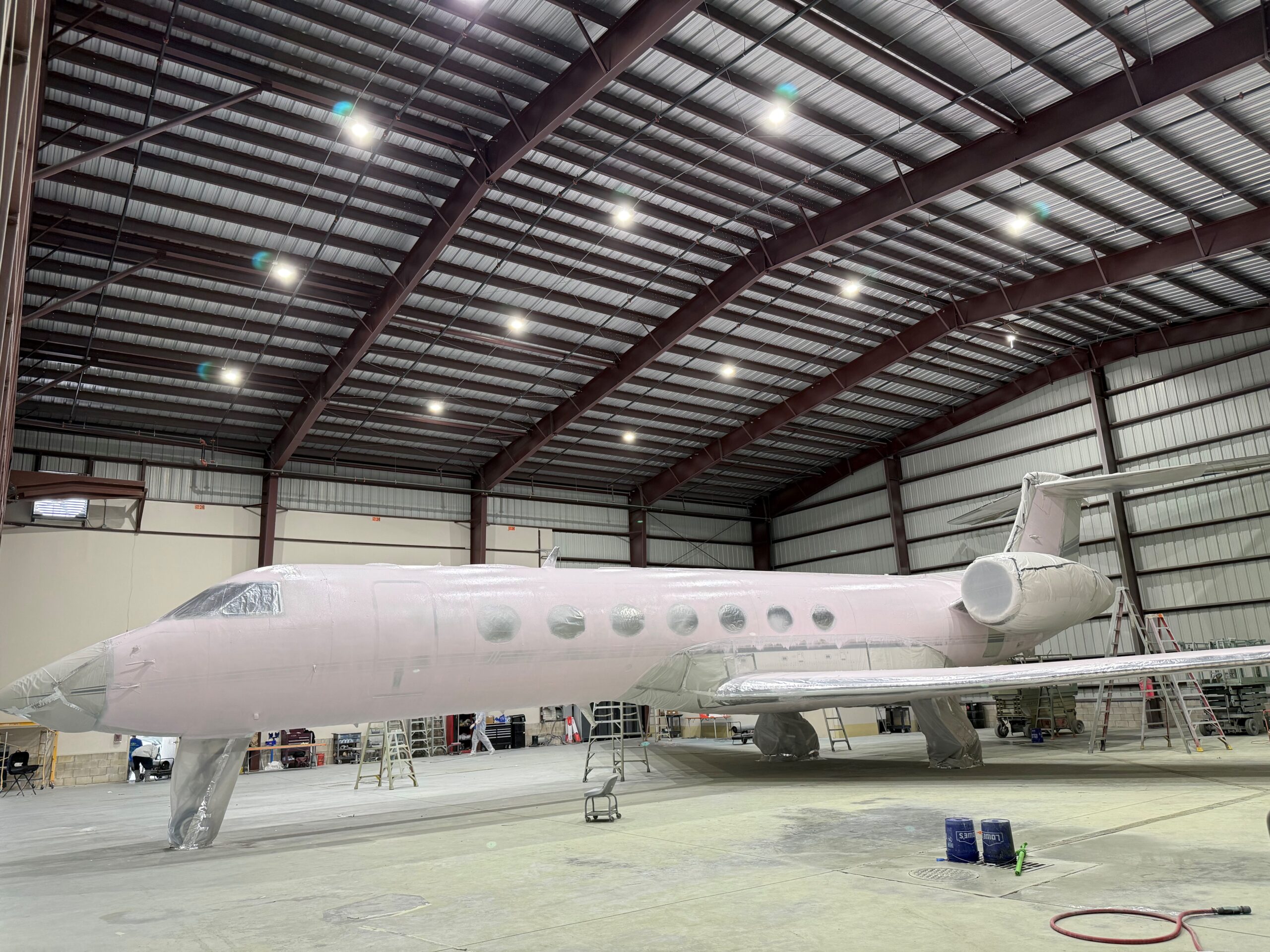 Aircraft stripping process